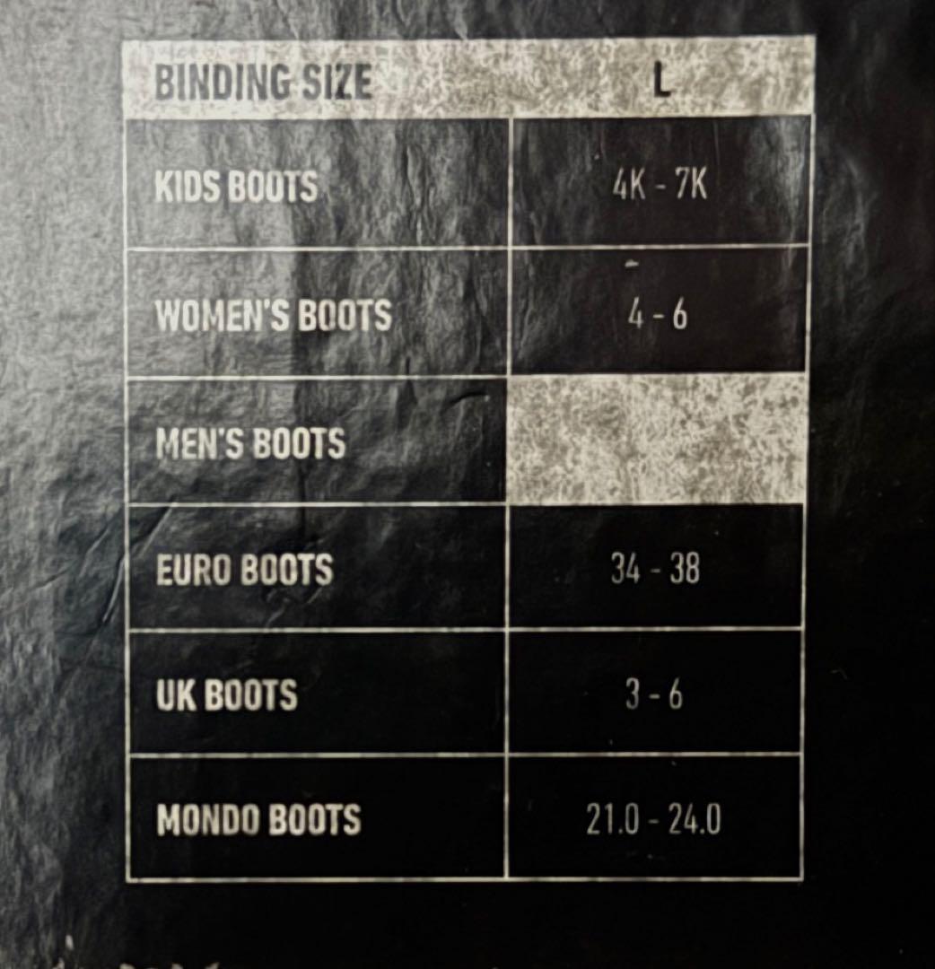 バートン　スモールズ　キッズ　ビンディング