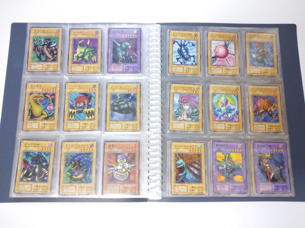 遊戯王 初期ノーマル vol.1～vol.7 コンプリートファイル 美品～やや傷