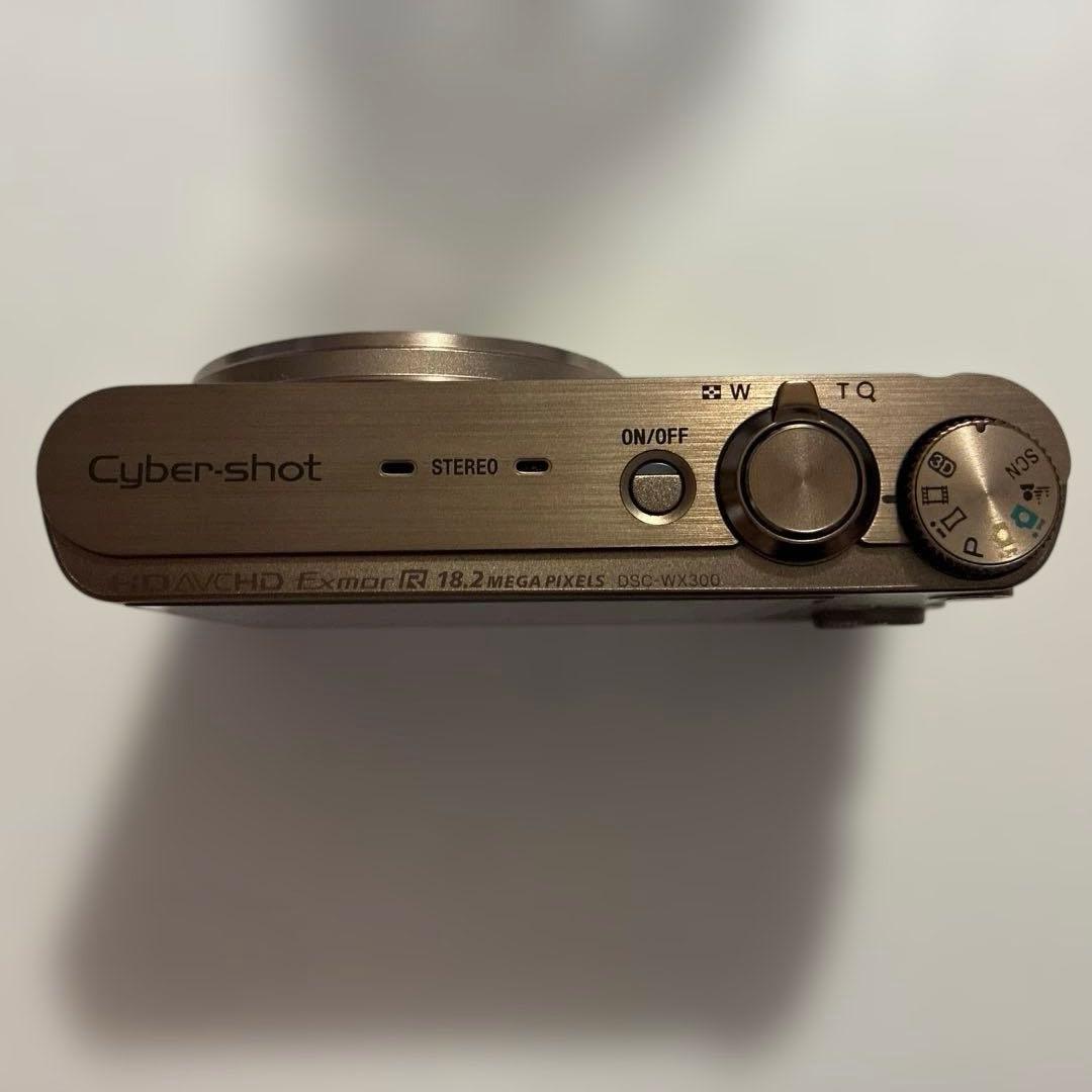 【新品級動作確認済】SONY Cyber-shot ブラウン DSC-WX300