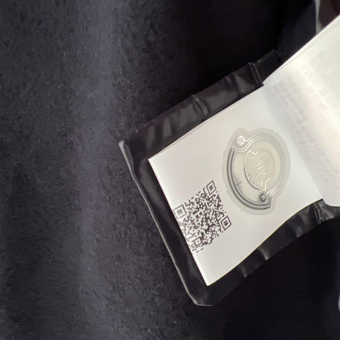 モンクレール　1回使用　ダークグレー ジップアップダウンジャケット