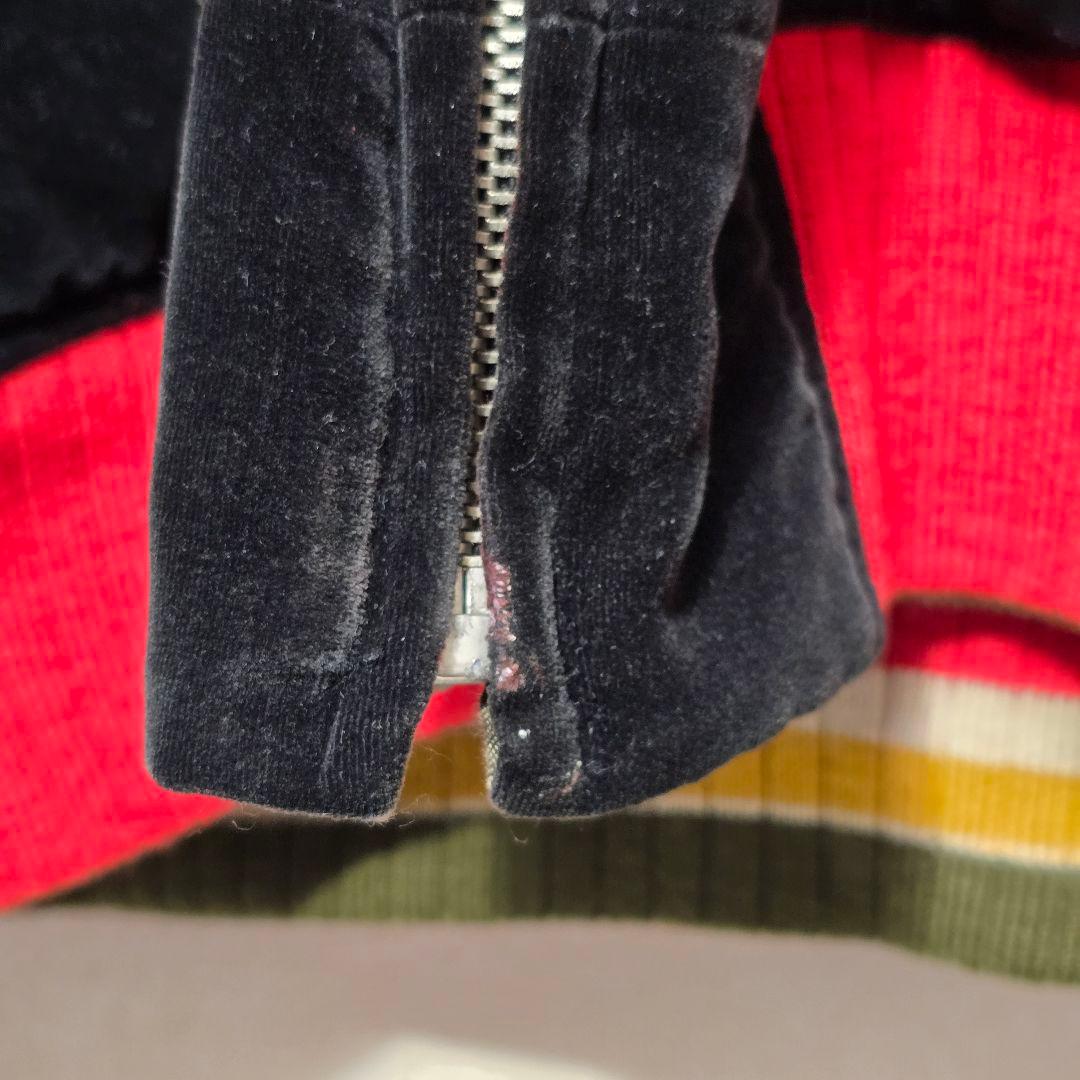 PHERROW'S リバーシブル　スカジャン 別珍 サテン 刺繍 XL