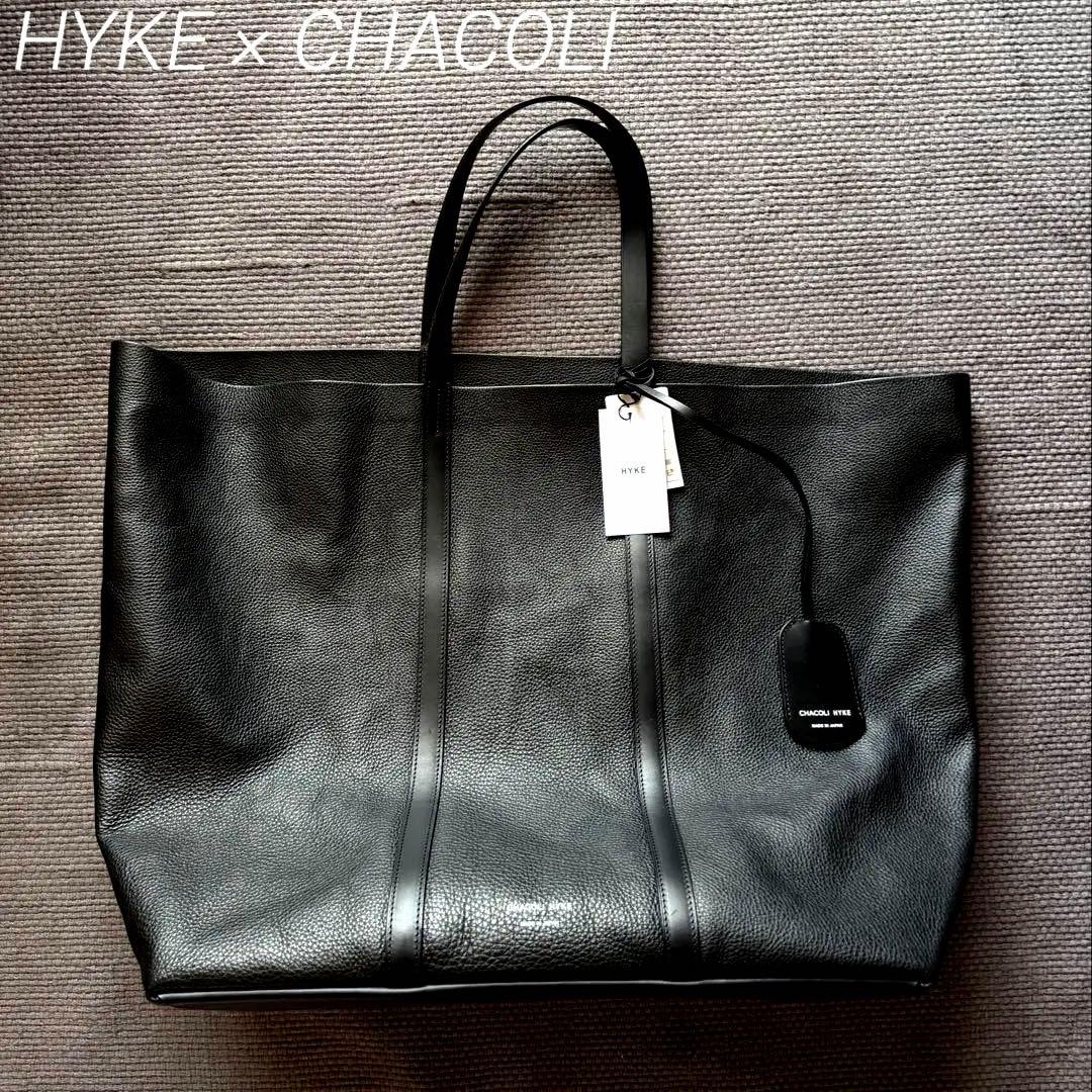 HYKE × CHACOLI トートバッグ ブラック　新品未使用