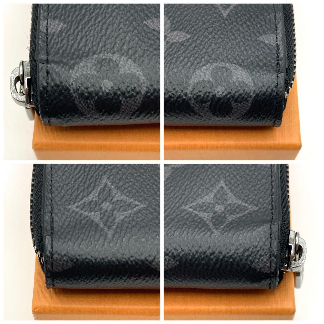 【新型IC・美品】ルイヴィトン ジッピーウォレット モノグラム エクリプス
