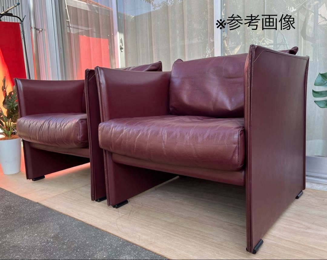 Cassina マリオベリーニ　ティルブリーソファ② 本革　68.2万　モダン