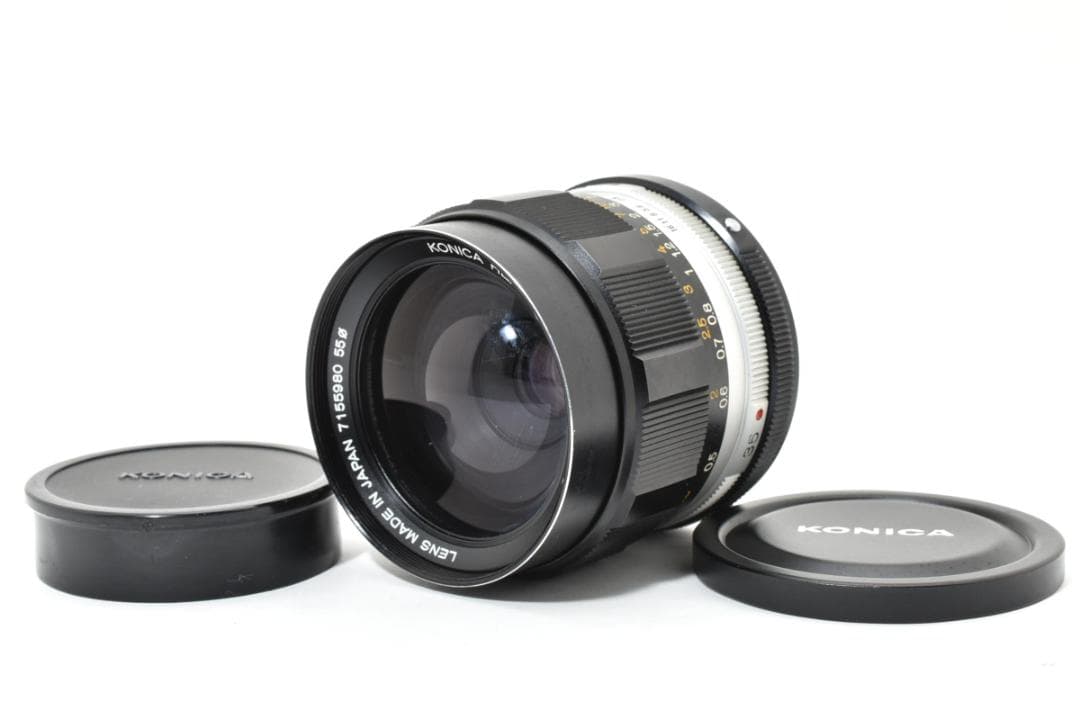 超美品　KONICA HEXANON AR 35mm F2.8 MF M613