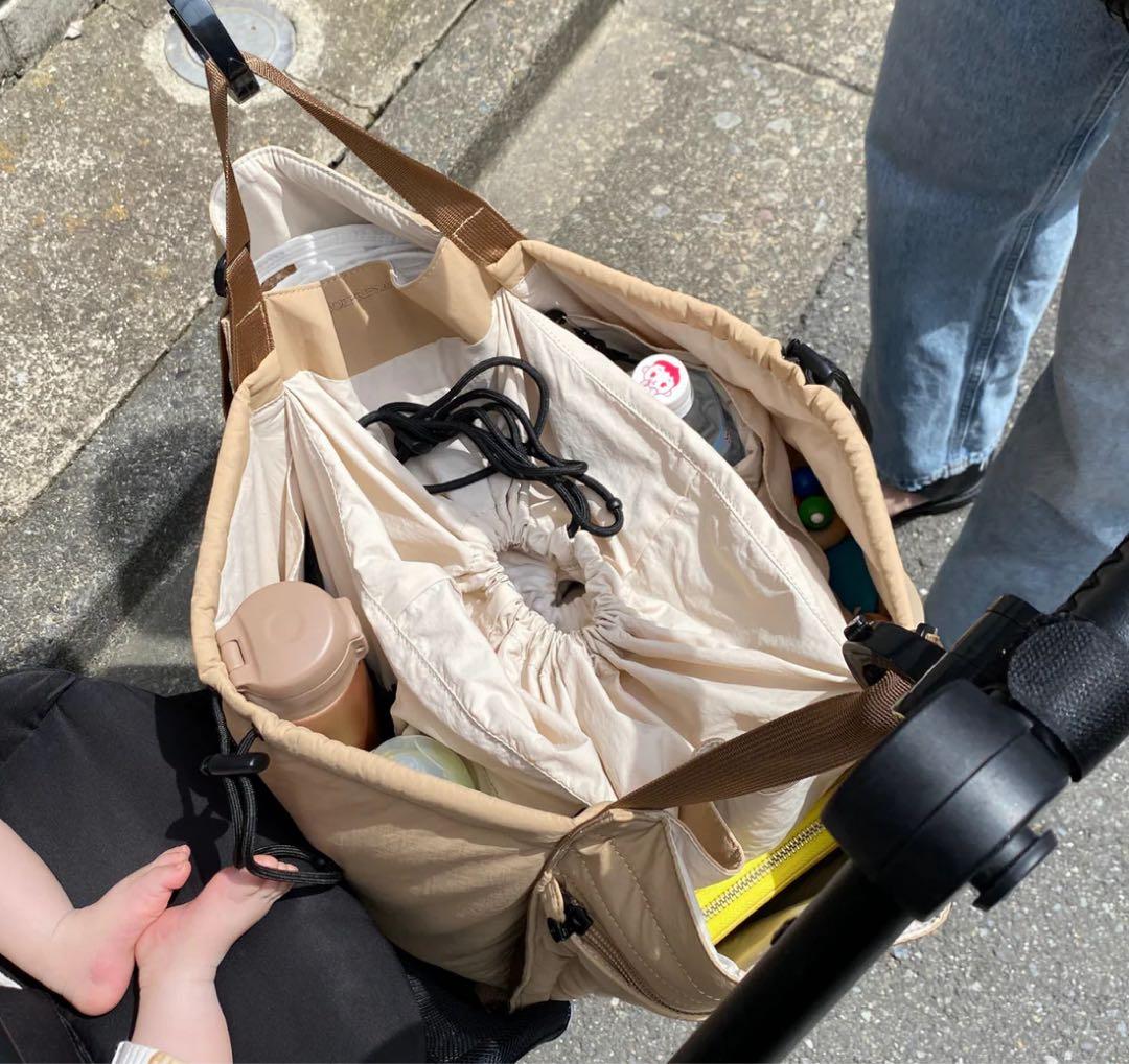 【期間値下】SOLPRESA キルティングマザーズバッグ Lサイズ