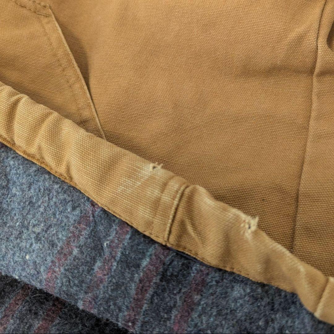 vintageダックジャケットデトロイトジャケット90s古着キャメルコーデュロイ