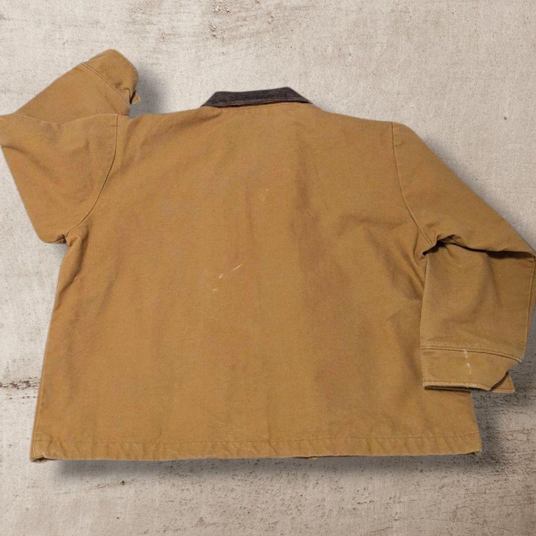 vintageダックジャケットデトロイトジャケット90s古着キャメルコーデュロイ