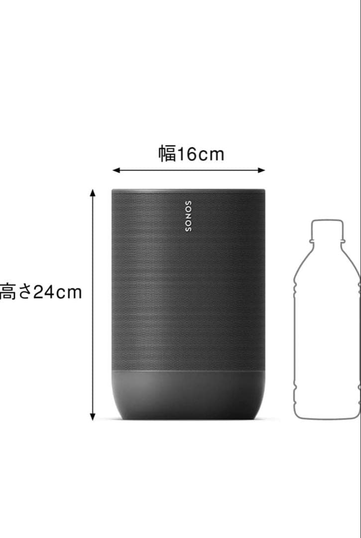 新品未使用　Sonos Move ブラック