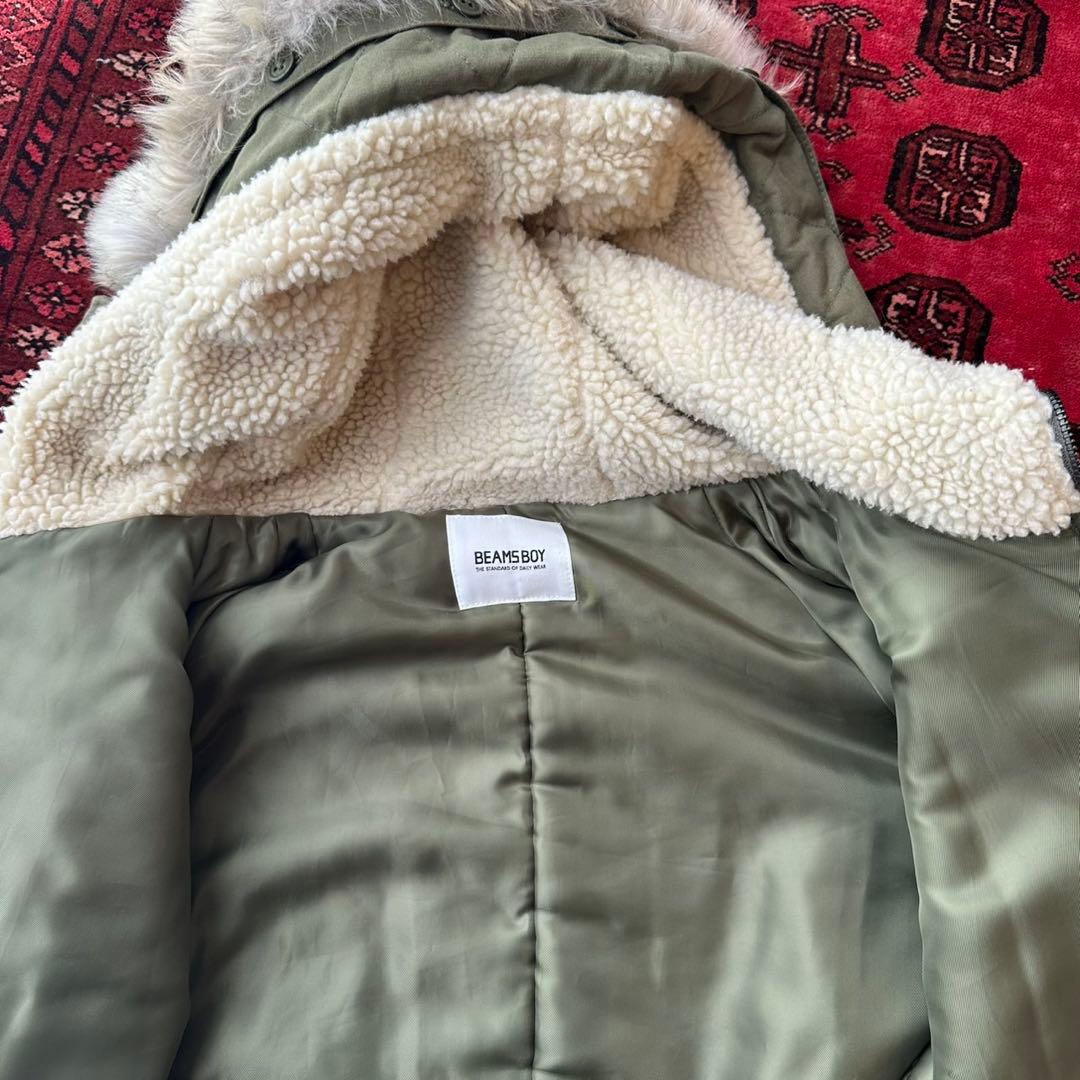 beamsboy n2b 短丈 フライトジャケット y2k ファー付き