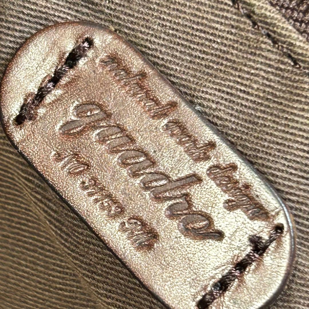 quadro クアドロ　2wayレザートートバッグ　シリアルNo.31153