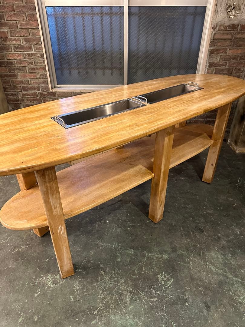 【Haru】配送設置込み　スタンディング　バー　カウンター　店舗用