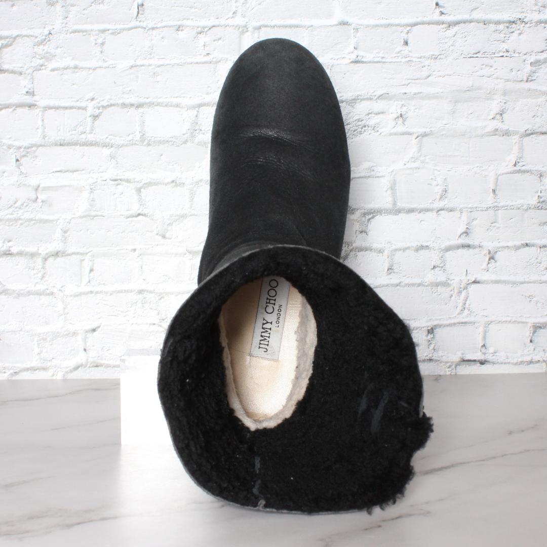 ✨美品✨ ジミーチュウ ムートンブーツ ブラック EU36（23cm相当）