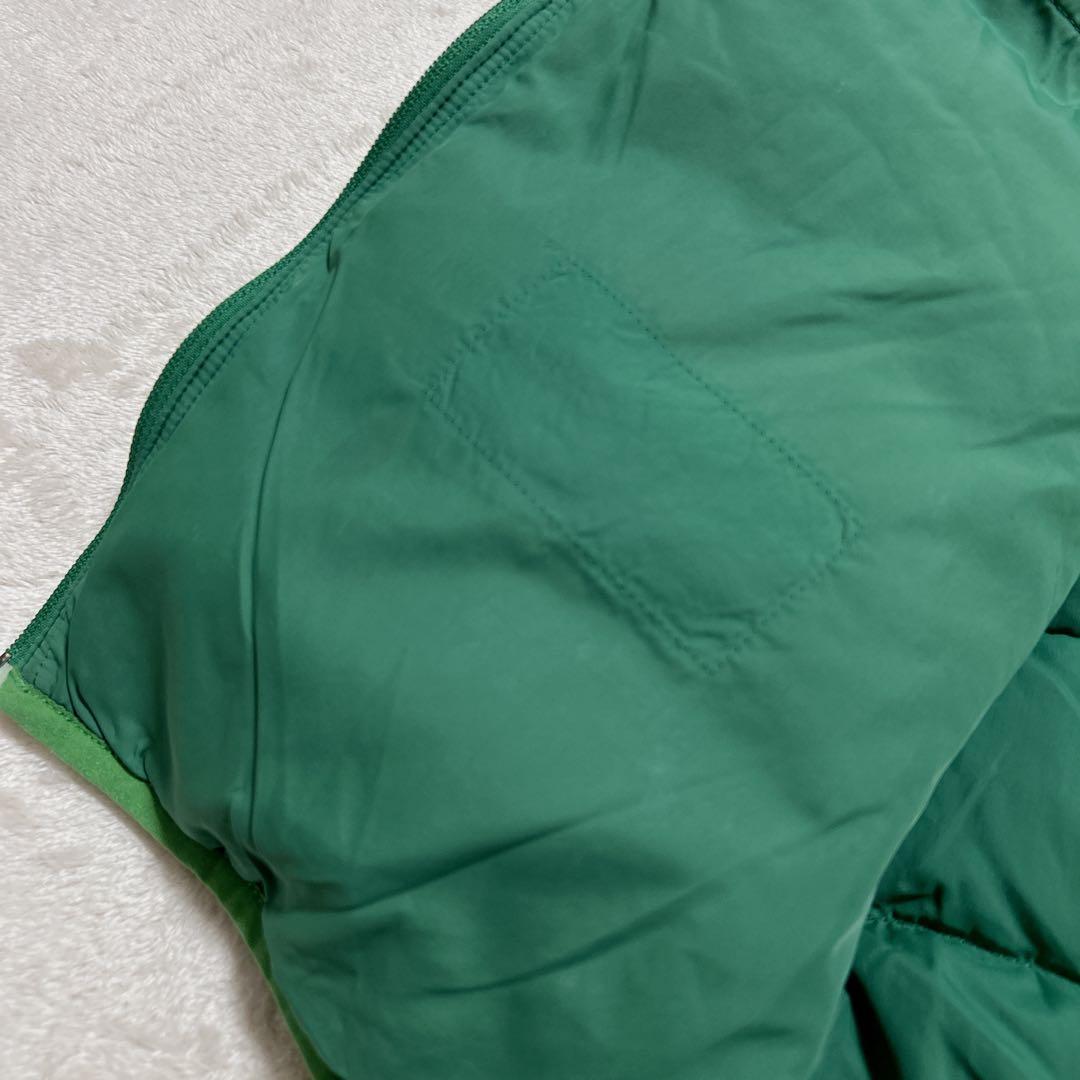 s*a様 y2k 短丈 モンベル down jacket parka グリーン