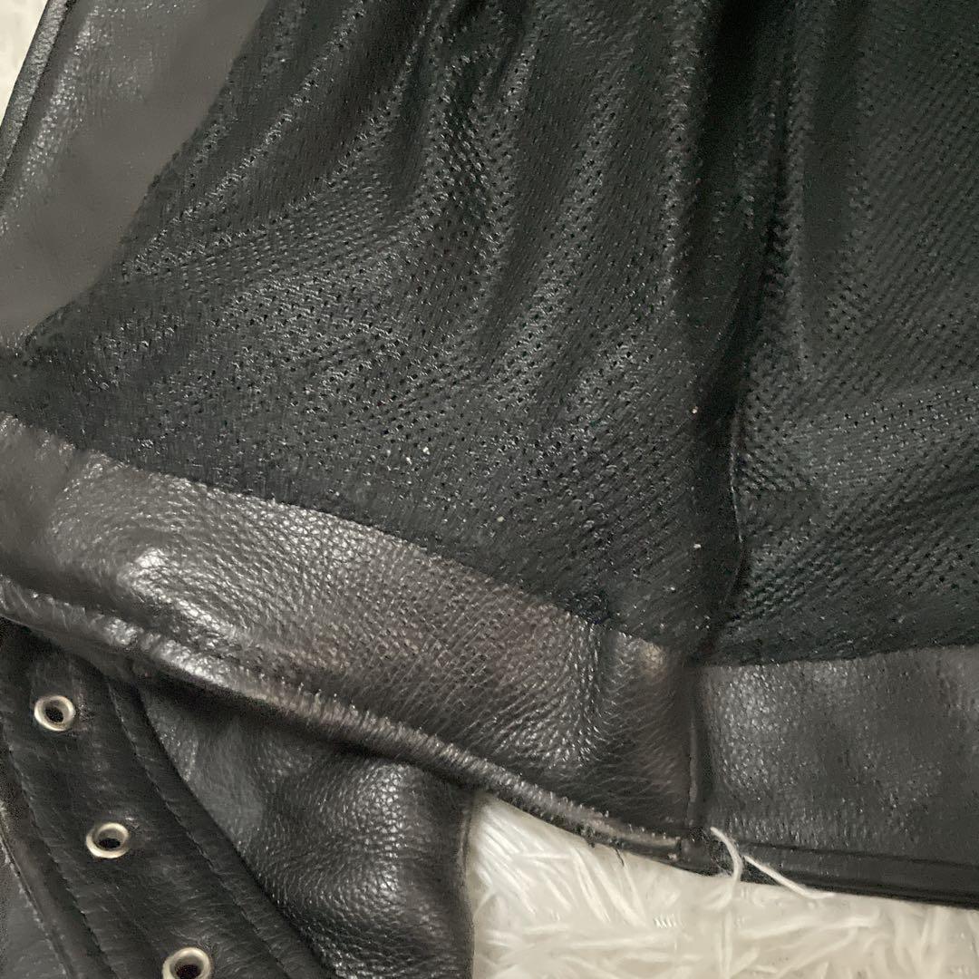 良品✨Rookie Leathers ダブルライダース　牛革　XL