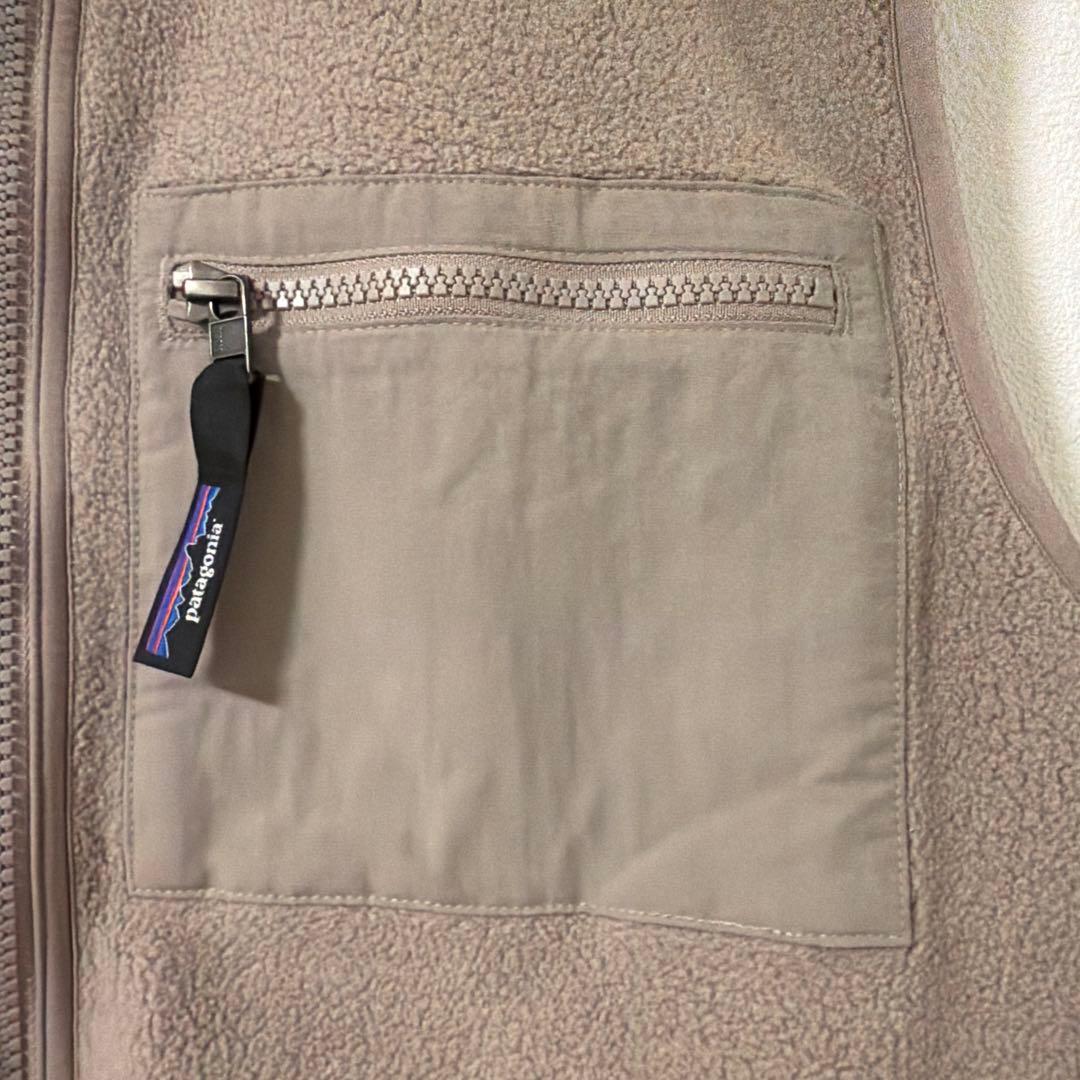 ヤ*ス様 patagonia ベージュ フリースベスト　シンチラベスト