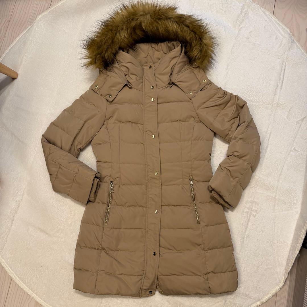 ZARA ダウンジャケット ファー付き