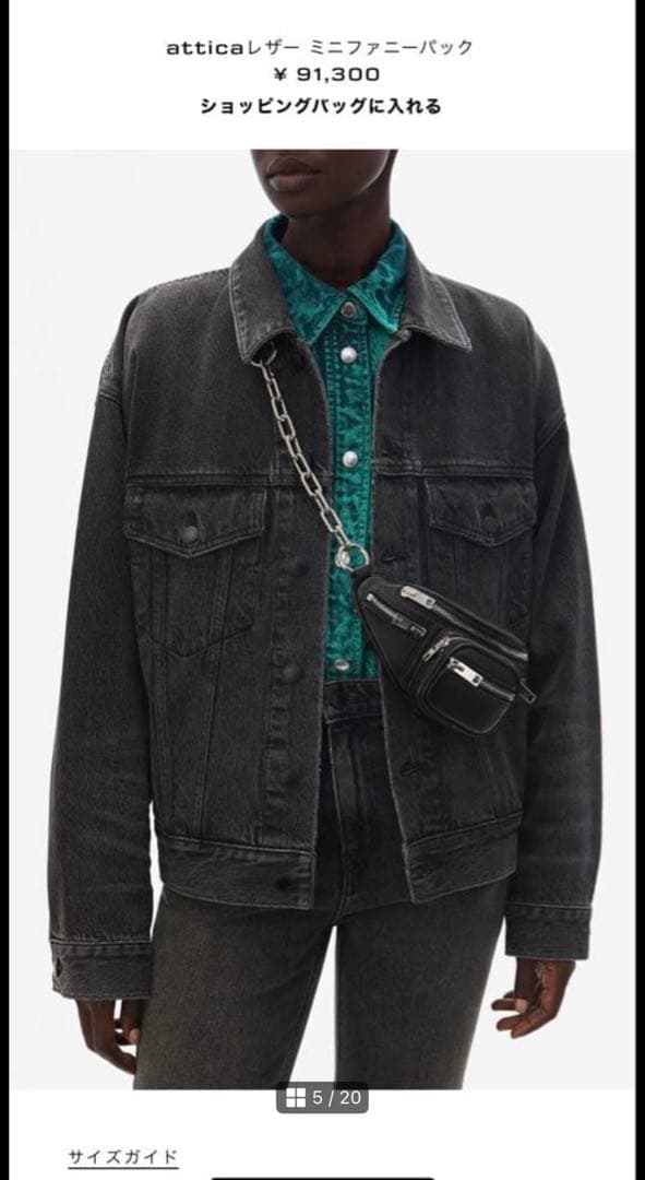 Alexander Wang ファニーパック ショルダー　ボディバッグ