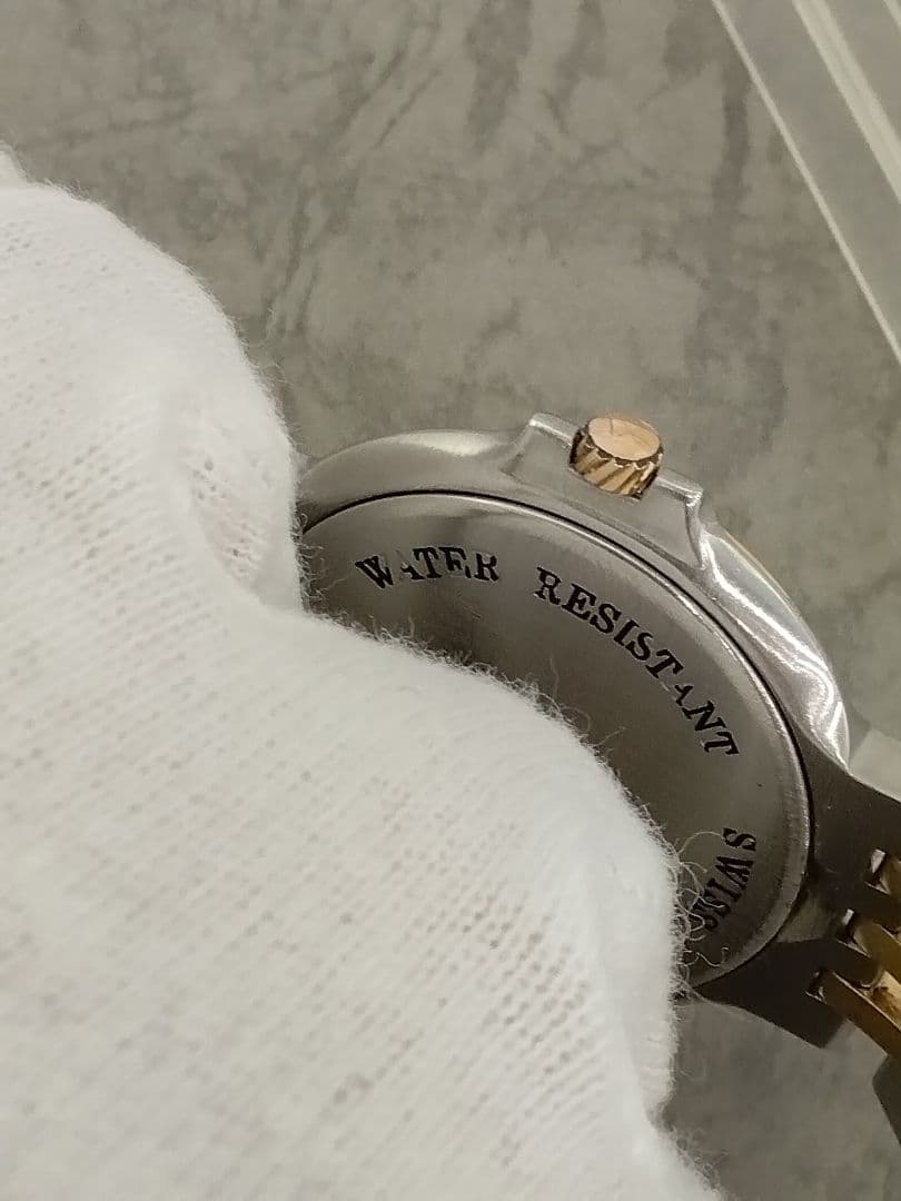 dunhill　Elite　K18/SSダイヤモンド腕時計　　中古品