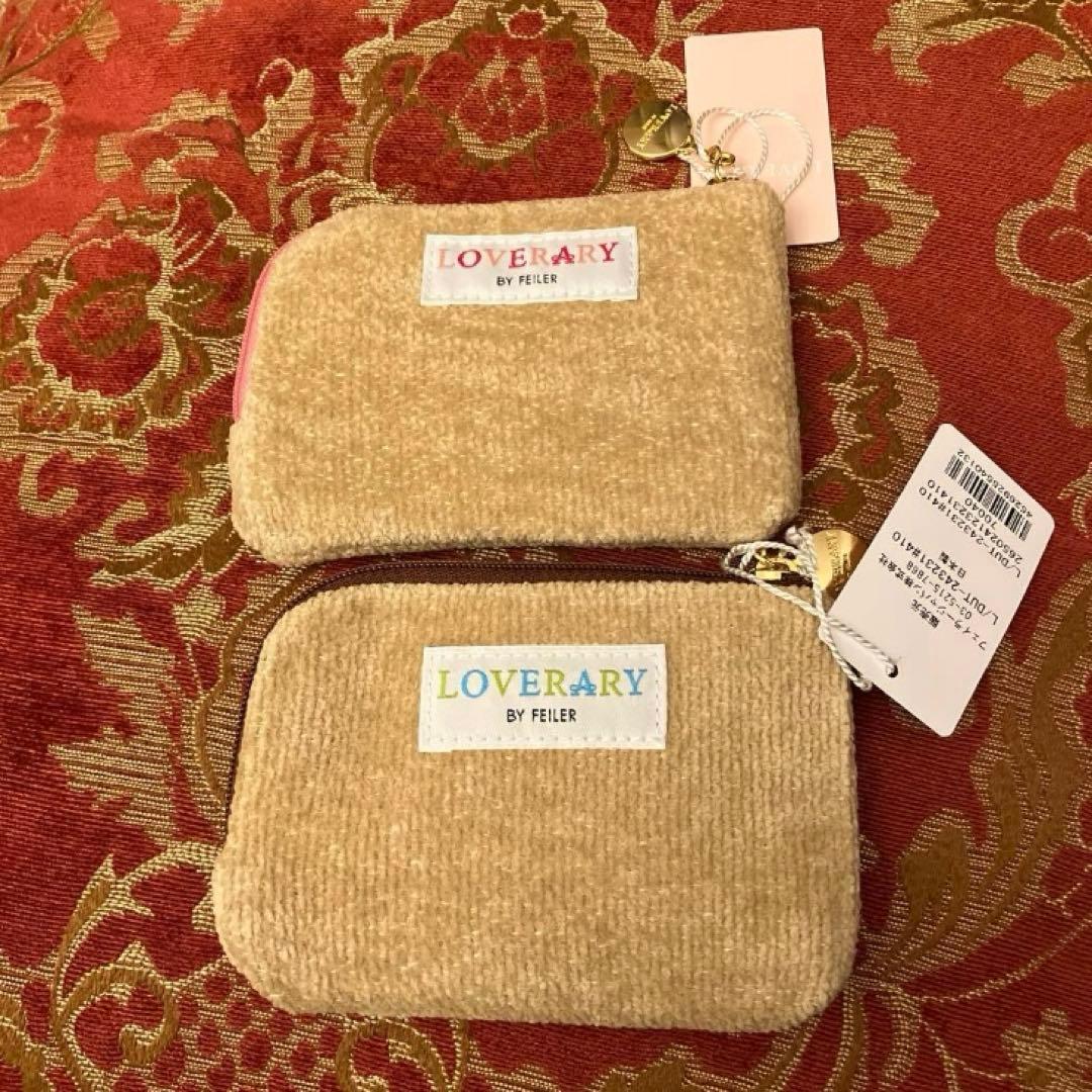 LOVERARY BY FEILER　L字ポーチドアップテディ　男の子　女の子