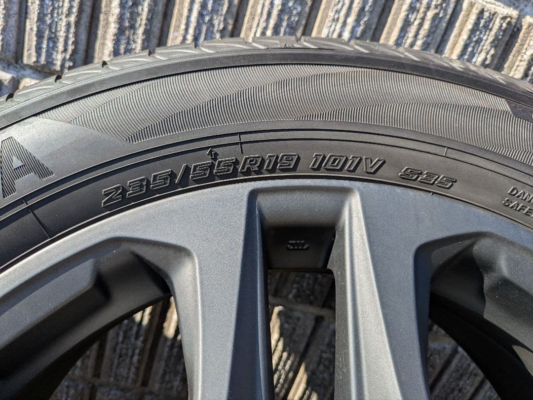 RAV4 純正 19インチ ヨコハマ AVID S34 タイヤセット 美品