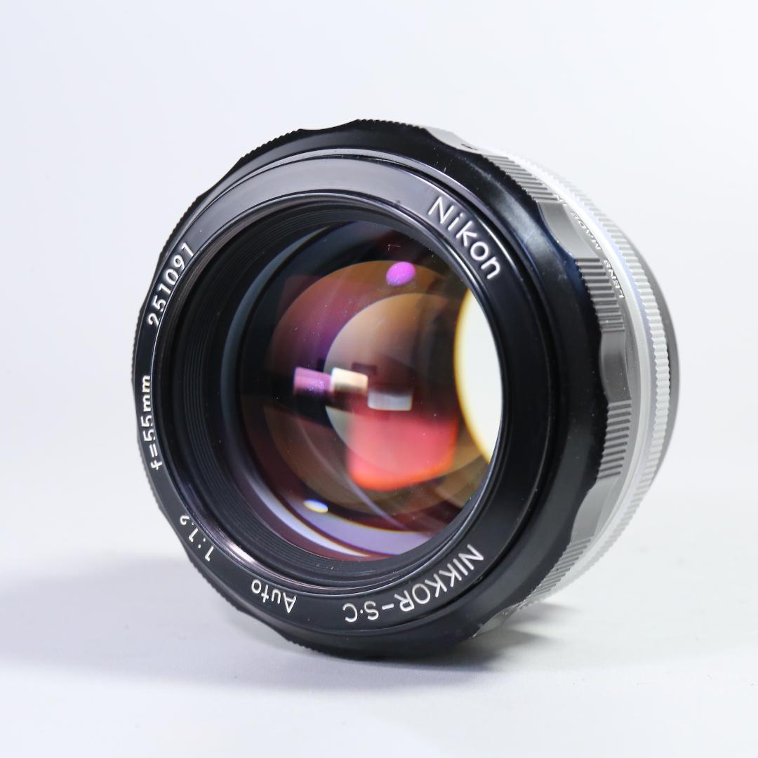 ☆初期F革☆極美品の完全動作 Nikon F2 55mm F1.2　＃356