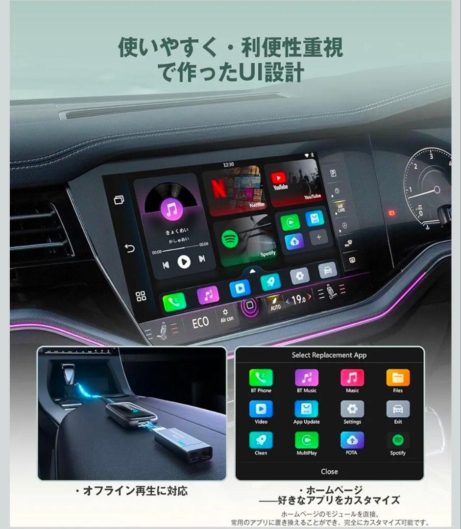 オットキャストOttocastPlay2VideoUltra+リモコン付きセット