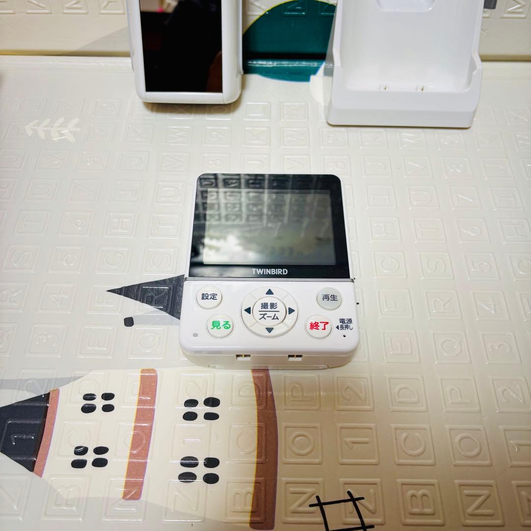 【TWINBIRD】ワイヤレス　ドアスコープ　モニター VC-J560 ドナタ