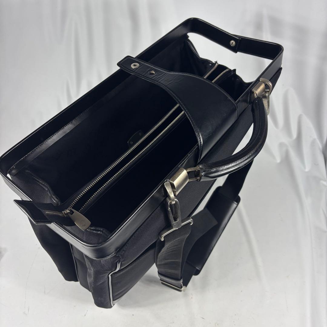 dunhill 　ビジネスバッグ 　ダレスバッグ 　ドクターズバッグ　ブラック