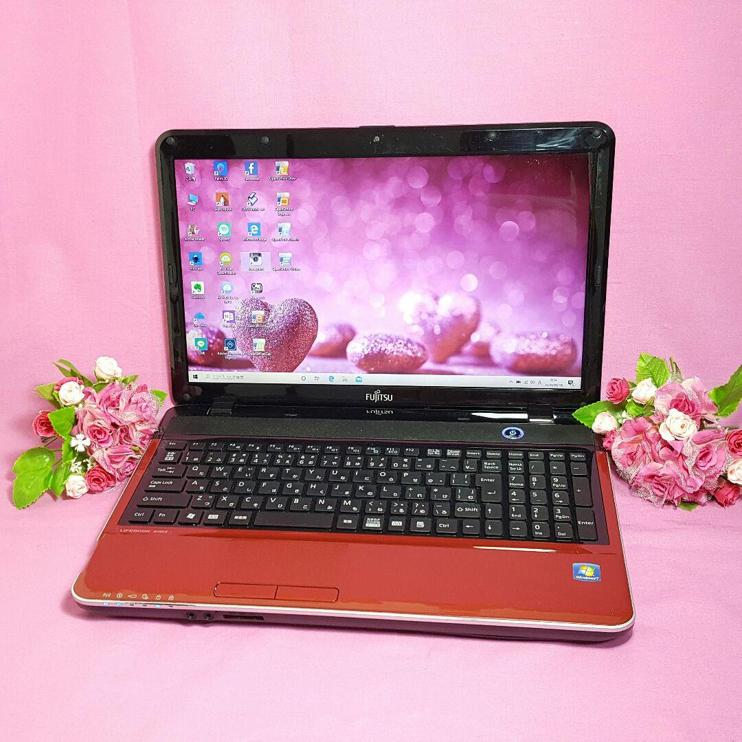 ❇赤色❇最新Win10❇大容量HDD❇メモリ4G❇WEBカメラ❇テレワーク可能