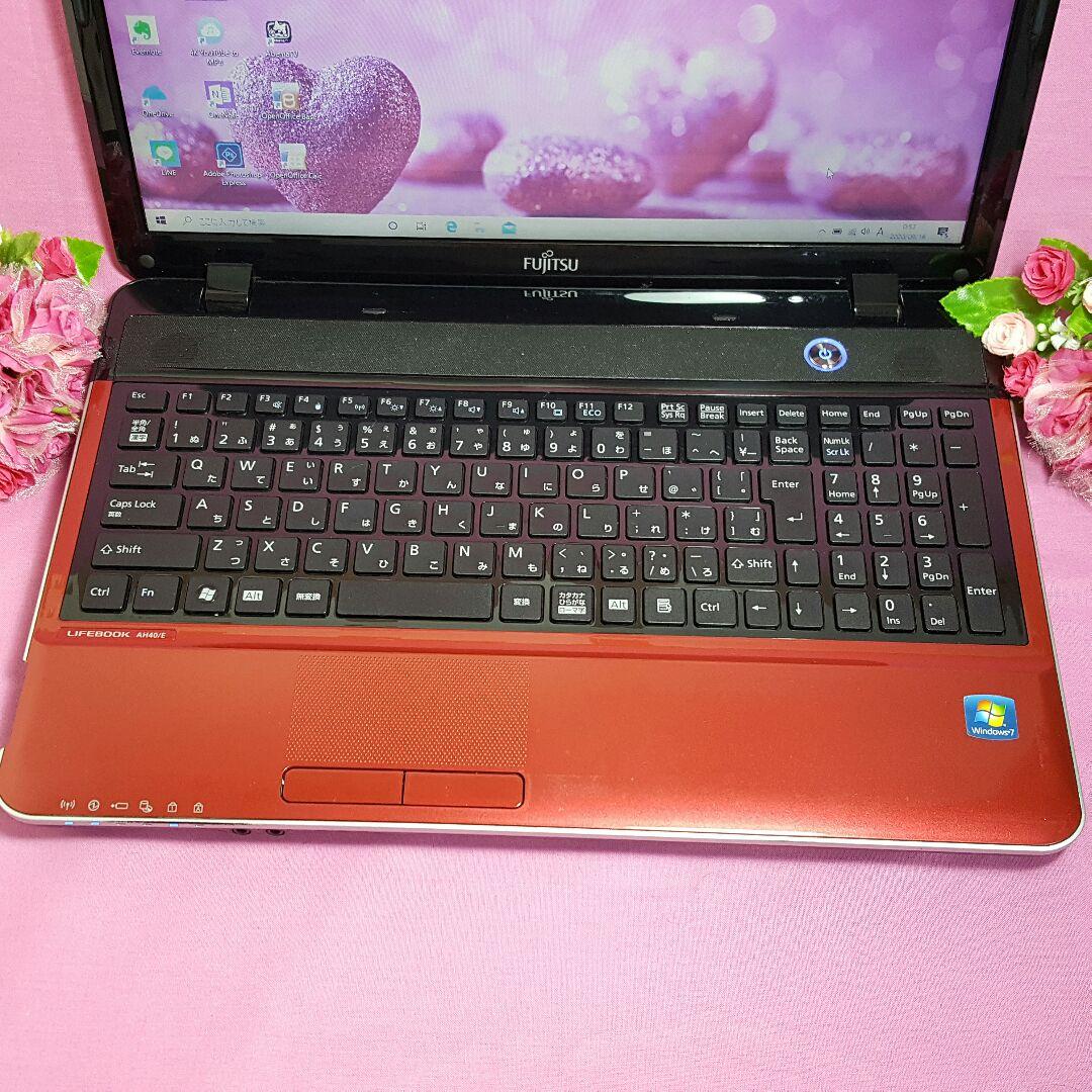 ❇赤色❇最新Win10❇大容量HDD❇メモリ4G❇WEBカメラ❇テレワーク可能