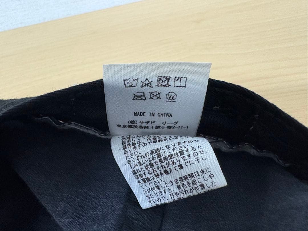 正規品　ロンハーマン　キャップ　ウォッシュブラック