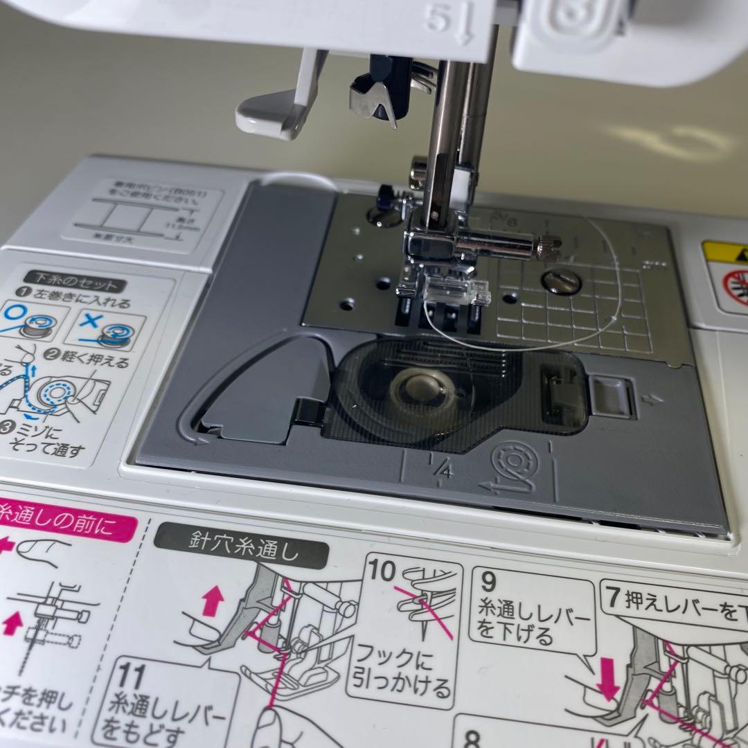 【極美品】brother ブラザー　コンピューターミシン　PS202　ピンク