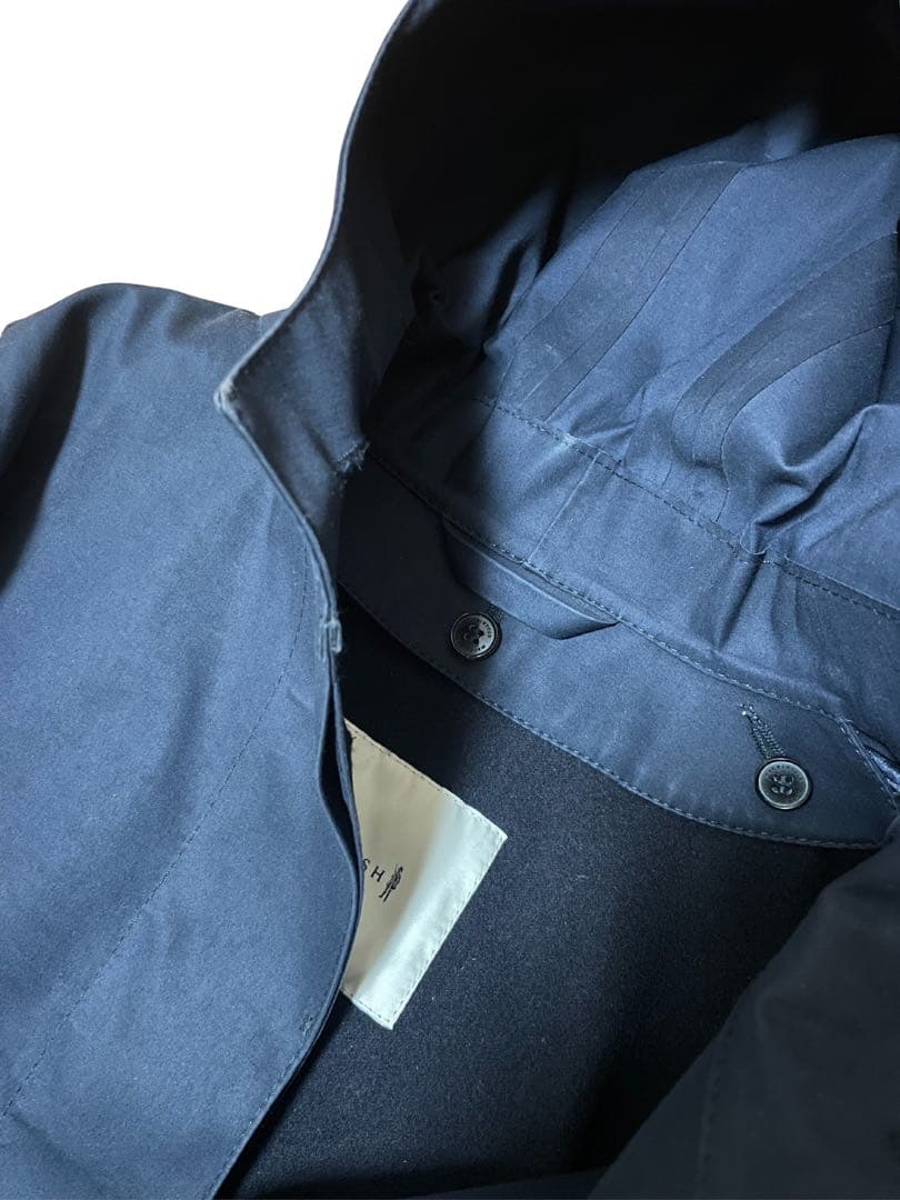 mackintosh ゴム引きコート　フード付き