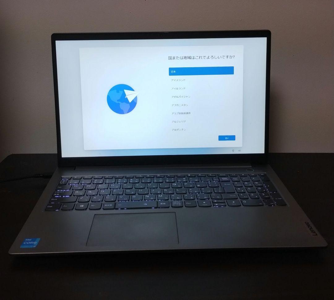 【ジャンク】ThinkBook15 Gen2（増設メモリ16GB付）