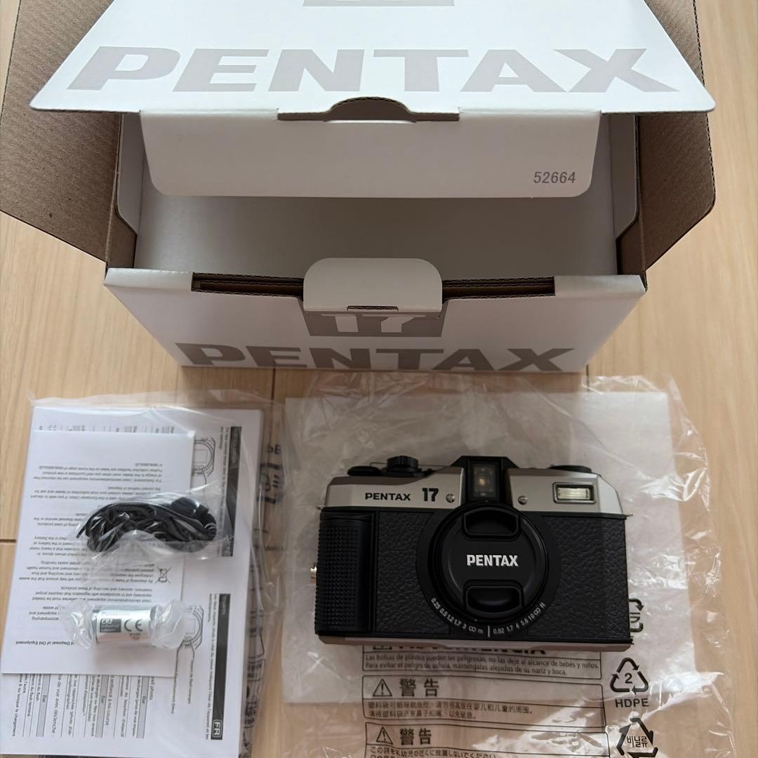 【新品未使用に近い】Pentax17 ペンタックス17 フィルムカメラ