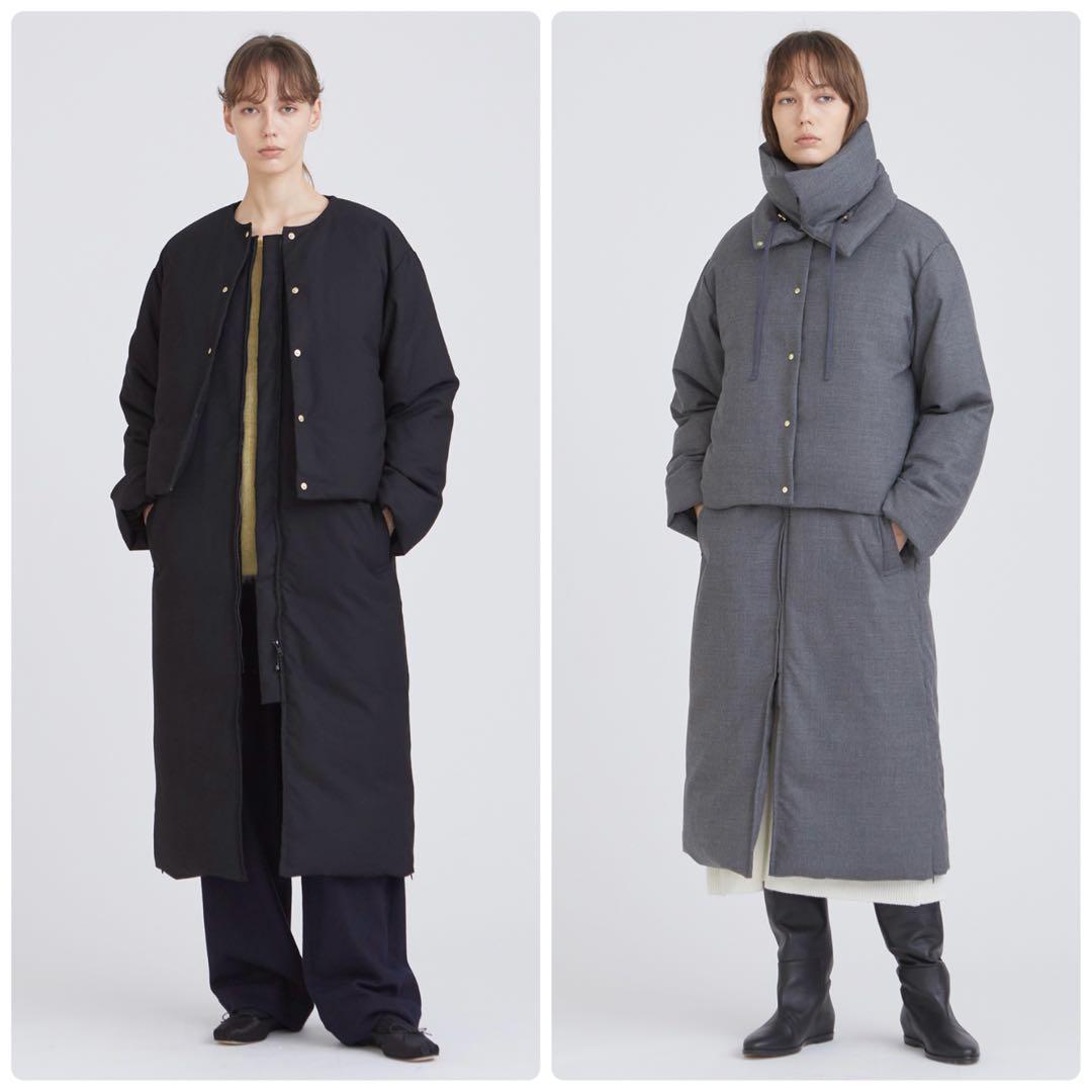 新品タグ付き✨️￥8.2万　23AW　ハウスオブロータス　スリーピースダウンコート