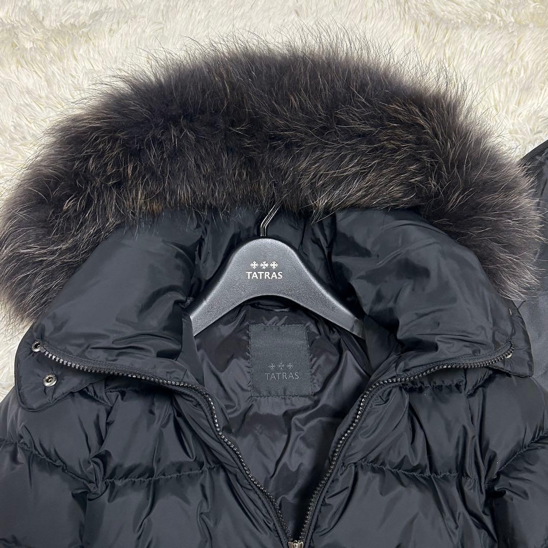 【未使用級】21AW タトラス SARMA ダウンコート ブラック 02 M