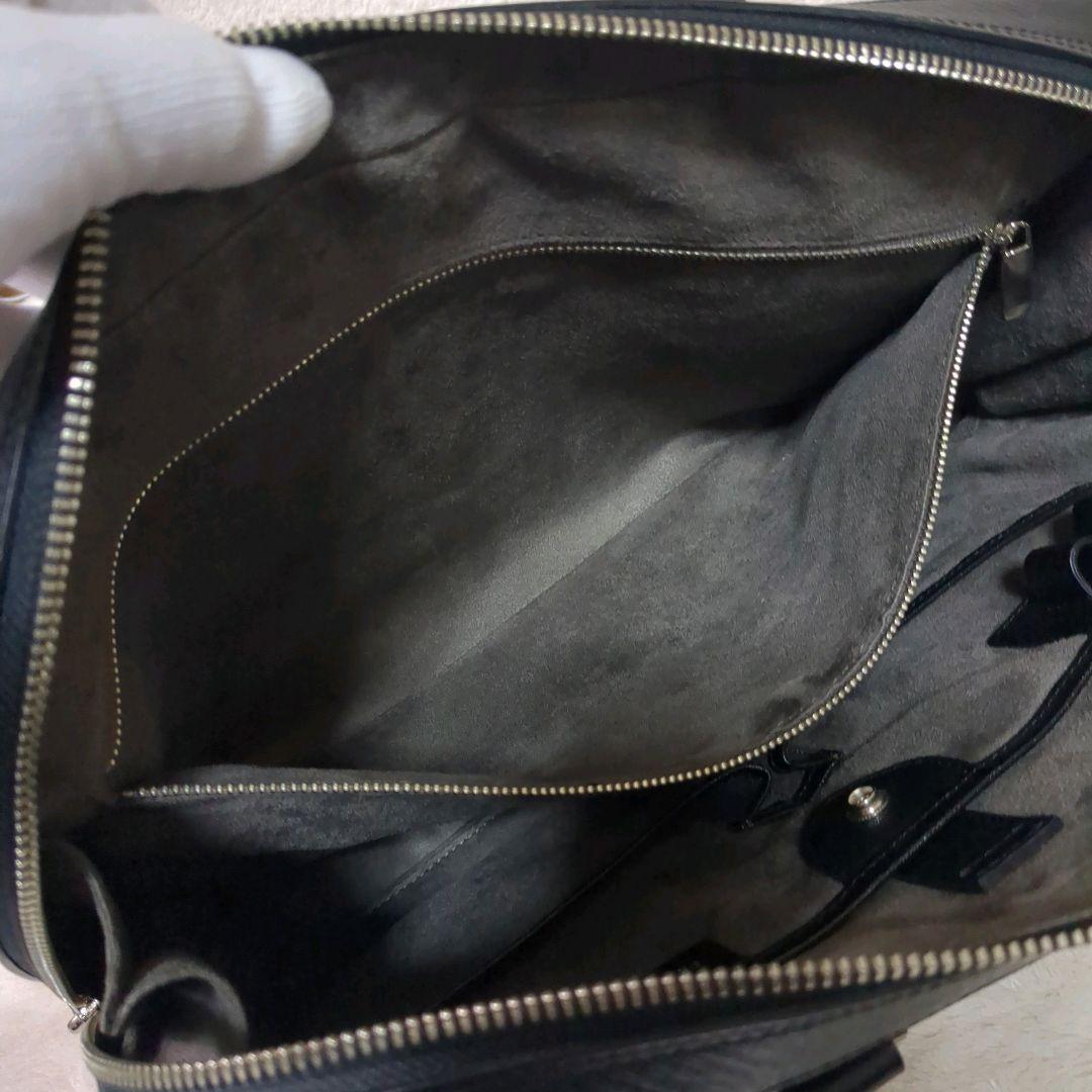 極美品✨PELLE MORBIDA レザービジネスバッグ ブリーフケース 黒