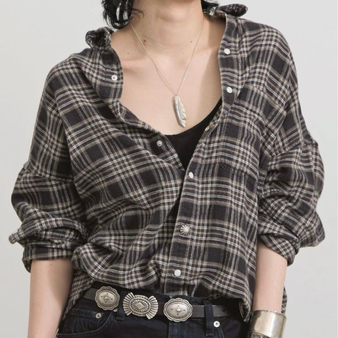L'Appartement♡REMI RELIEF check shirt