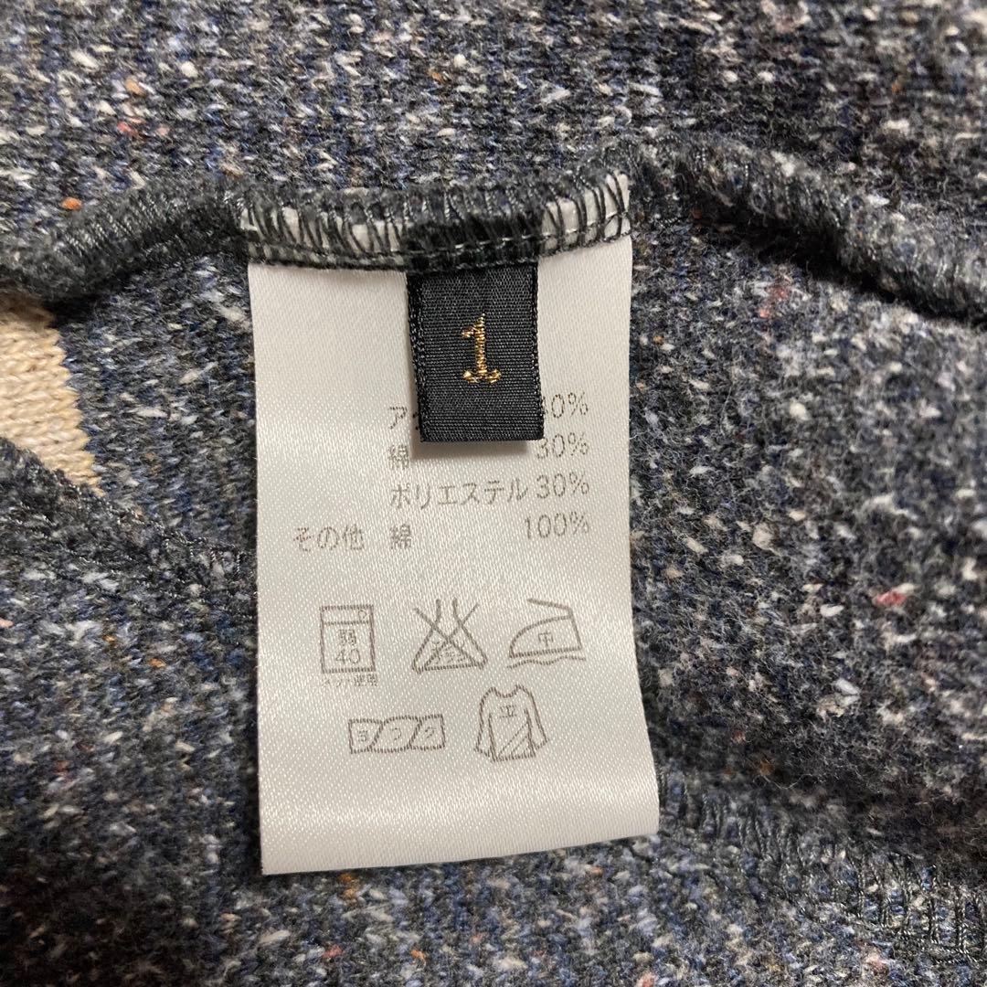 キャピタル★ KAPITALウールジャケット ショートピーコート バイカラー