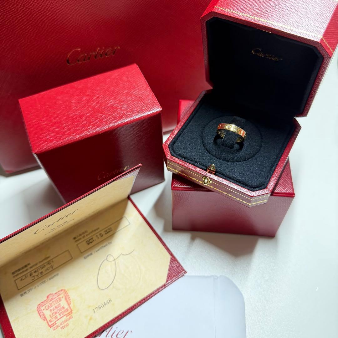 カルティエ ラブリング　YG 11号