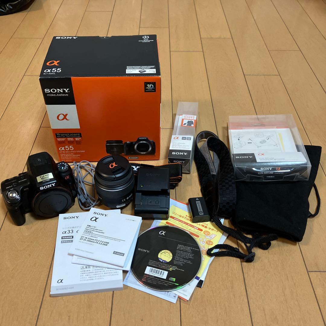 SONY α55 デジタル一眼レフカメラ 本体