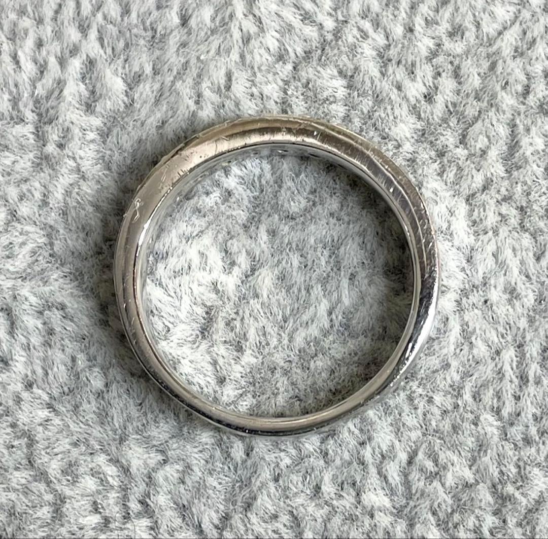 ◇Pt950◇ダイヤ0.27ct◇プラチナリング◇約11号◇約5.16g◇