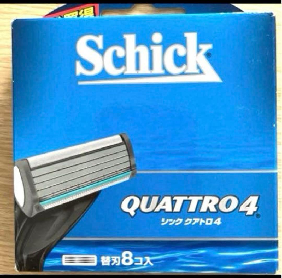 シック クアトロ4替刃(8個入) 4箱セット