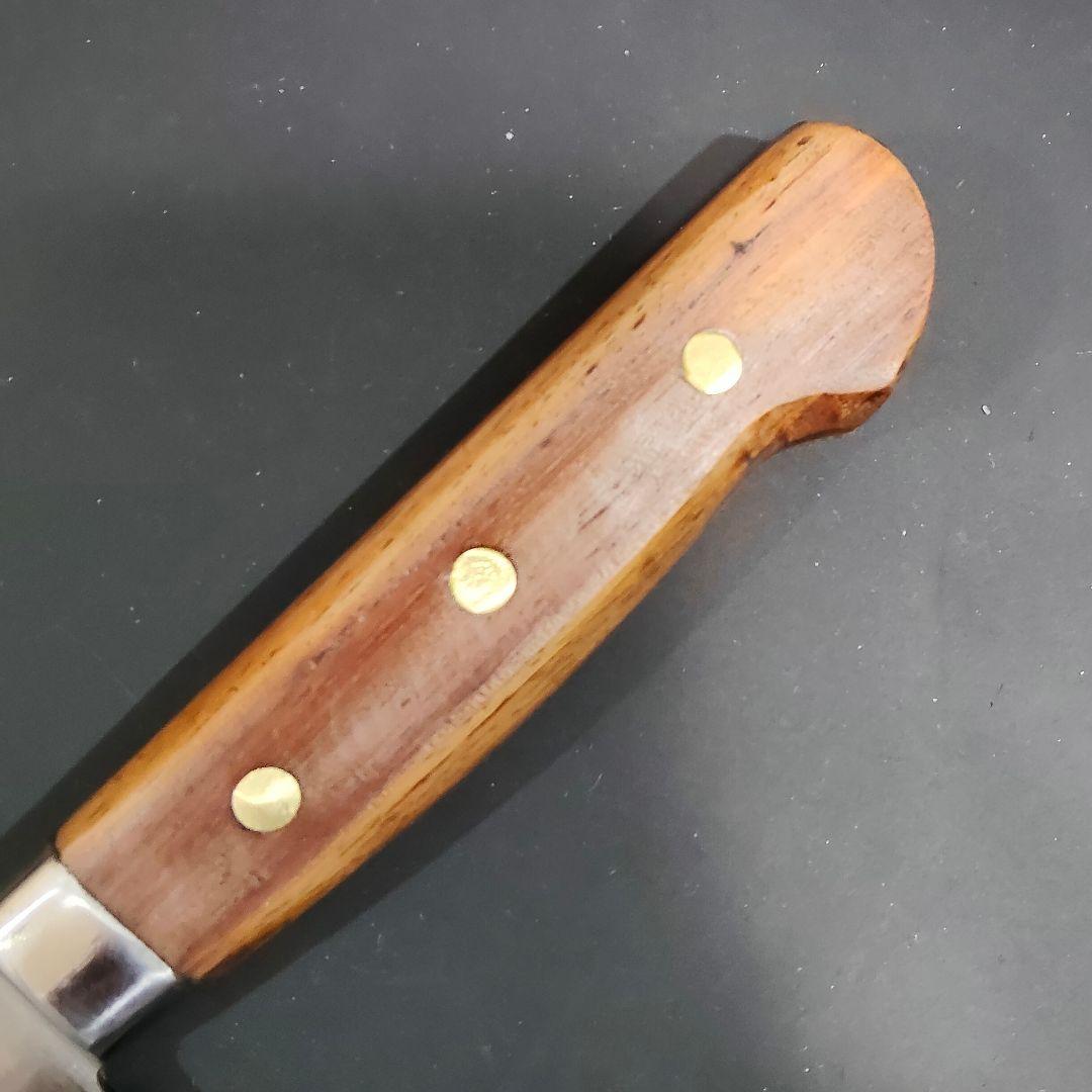 築地 正本 牛刀 最上 最高級炭素鋼 M 秀 24cm 包丁 研ぎ済み