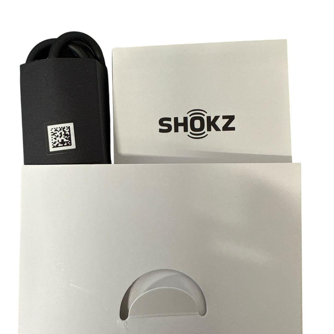 Shokz OpenFit ワイヤレスイヤホン 本体 外箱 専用ケース カバー付
