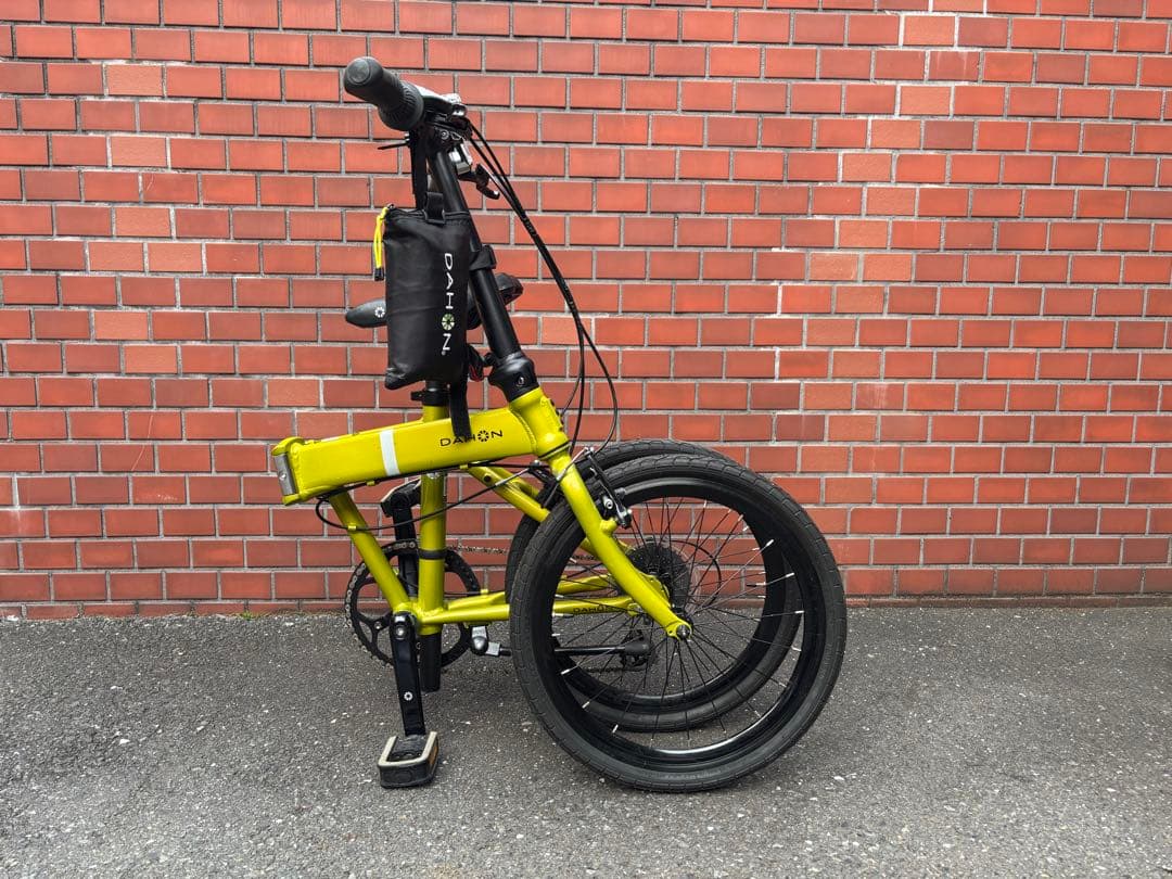 DAHON HORIZE 折りたたみ自転車 ライムグリーン