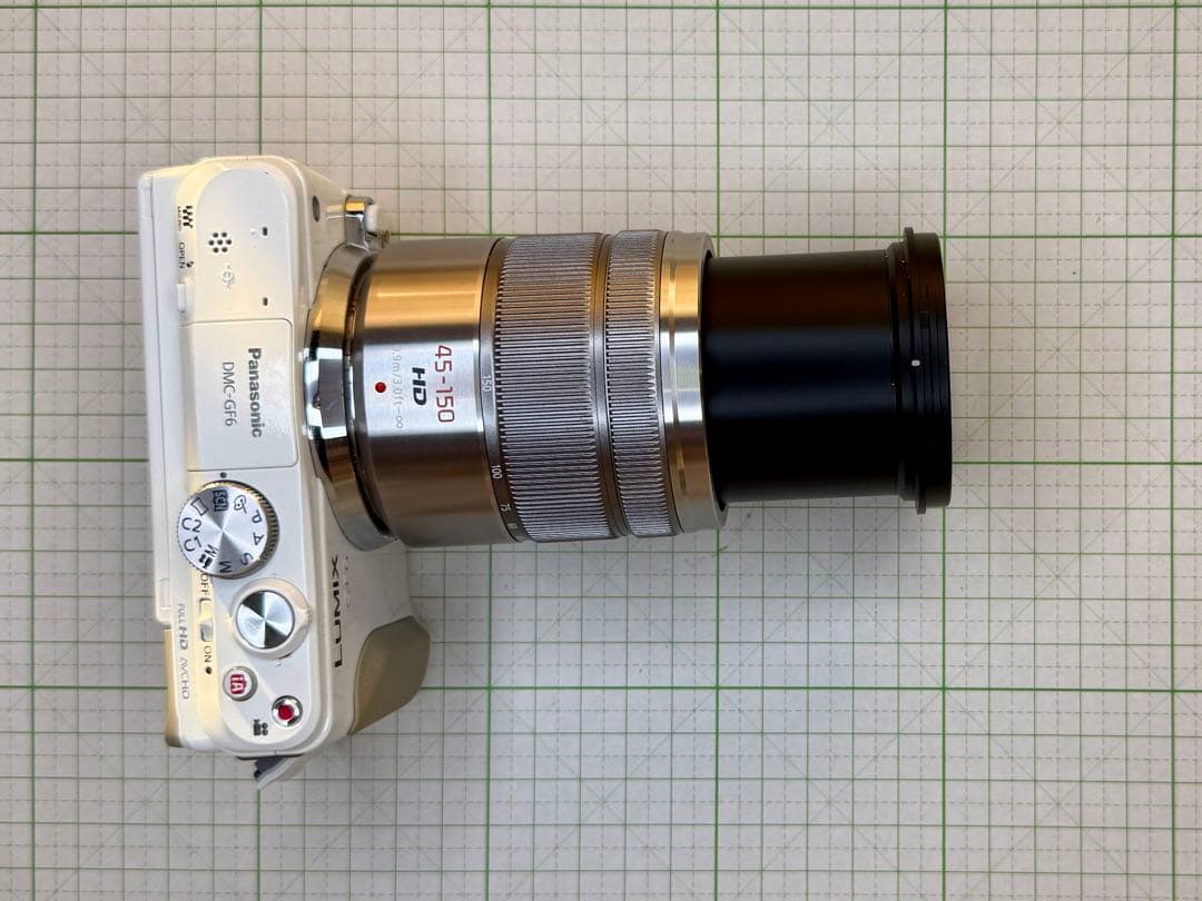 も*k様 Panasonic LUMIX DMC-GF6 ホワイト　レンズ付き