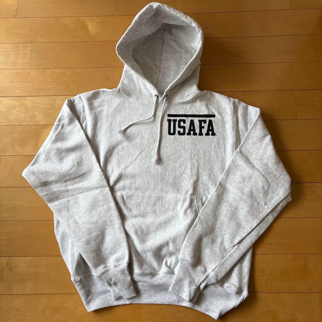 【新品】USA限定チャンピオン リバースウィーブUSAFA 染み込みプリント M